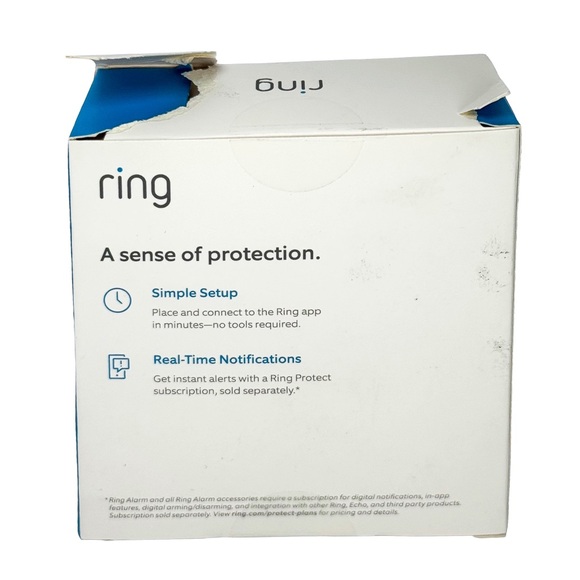 Ring Z Wave Alarm Flood and Freeze Sensor (4SF1S8-0EN0)  OEM White Smart Device - Picture 5 of 9